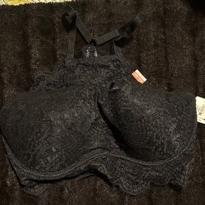 PINK Victoria's Secret Black Lace Bra